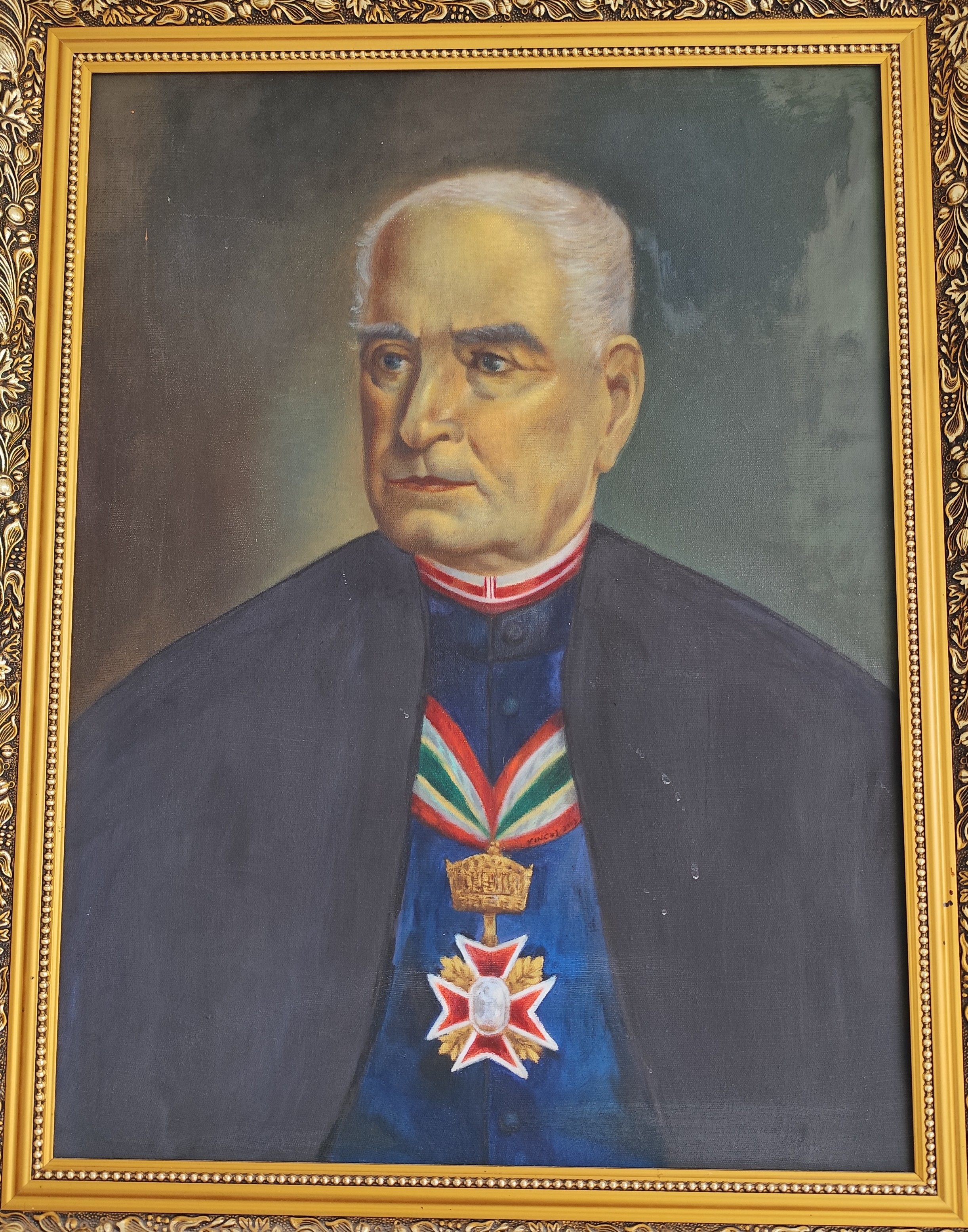 Szemer&eacute;nyi K&aacute;roly portr&eacute;